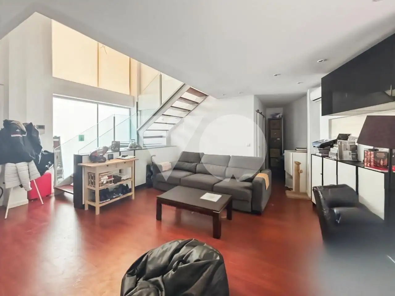 Sala de estar de Dúplex en venta en Madrid con Aire acondicionado
