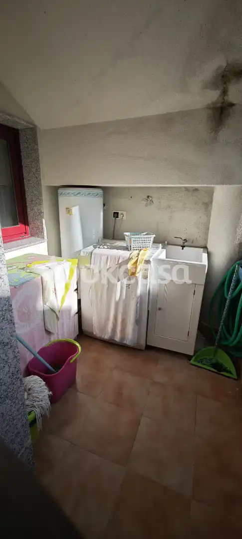 Cocina de Ático en venta en Sanxenxo con Calefacción, Parquet y Terraza