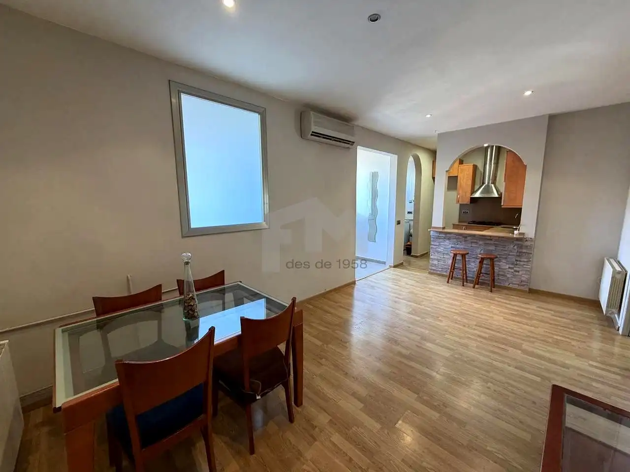 Kitchen of Flat for sale in Barcelona  with Air Conditioner