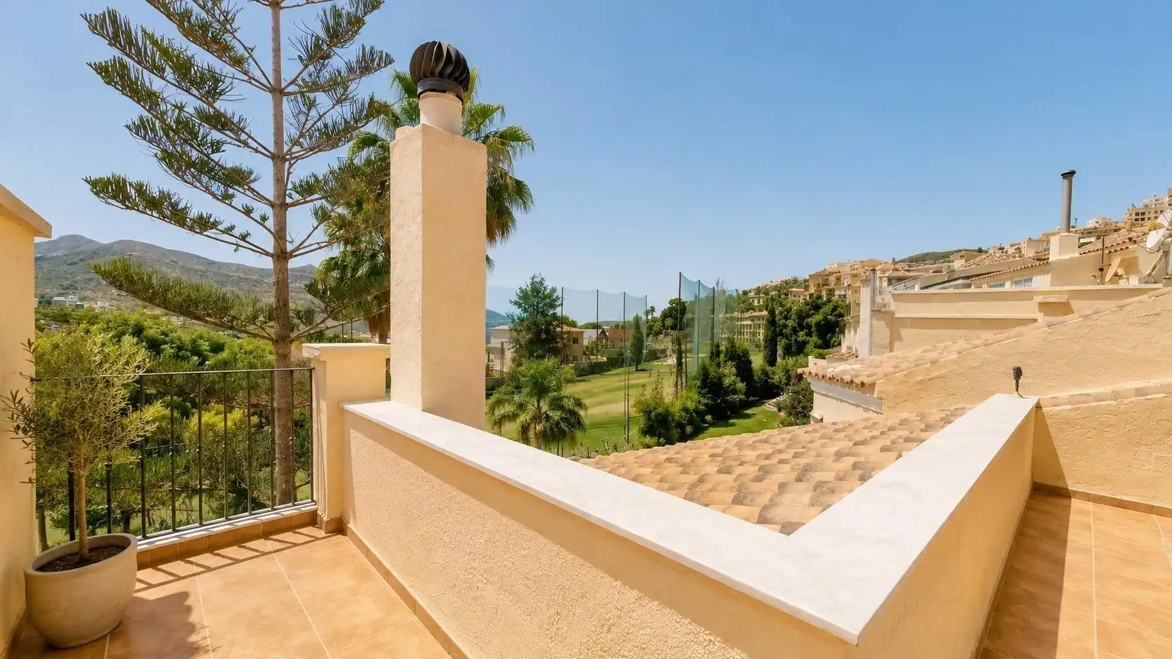 Terraza de Casa o chalet en venta en Vícar con Aire acondicionado, Calefacción y Jardín privado
