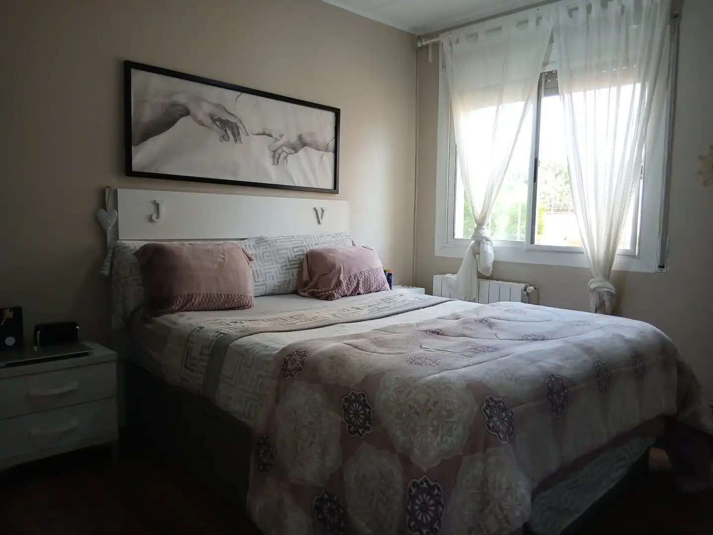 Schlafzimmer von Erdgeschoss zum Verkauf in Santa Perpètua de Mogoda mit Klimaanlage, Heizung und Terrasse