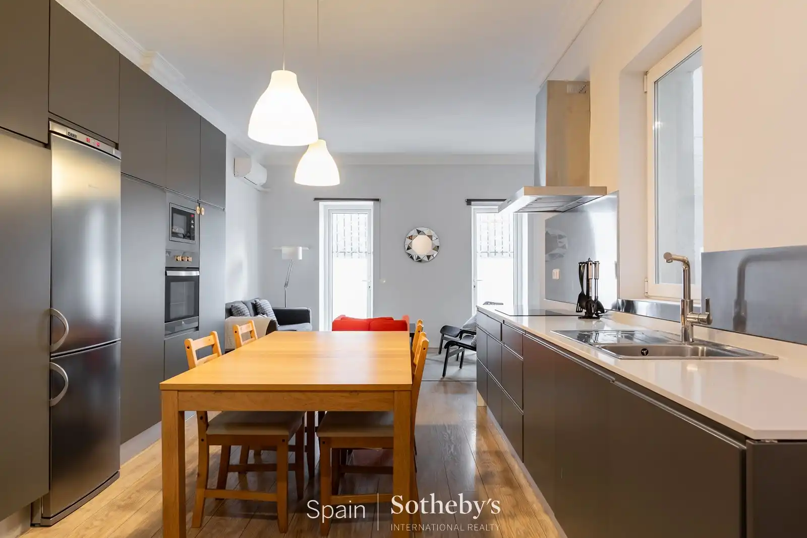 Cuina de Apartament en venda en Madrid amb Aire condicionat, Calefacció i Terrassa