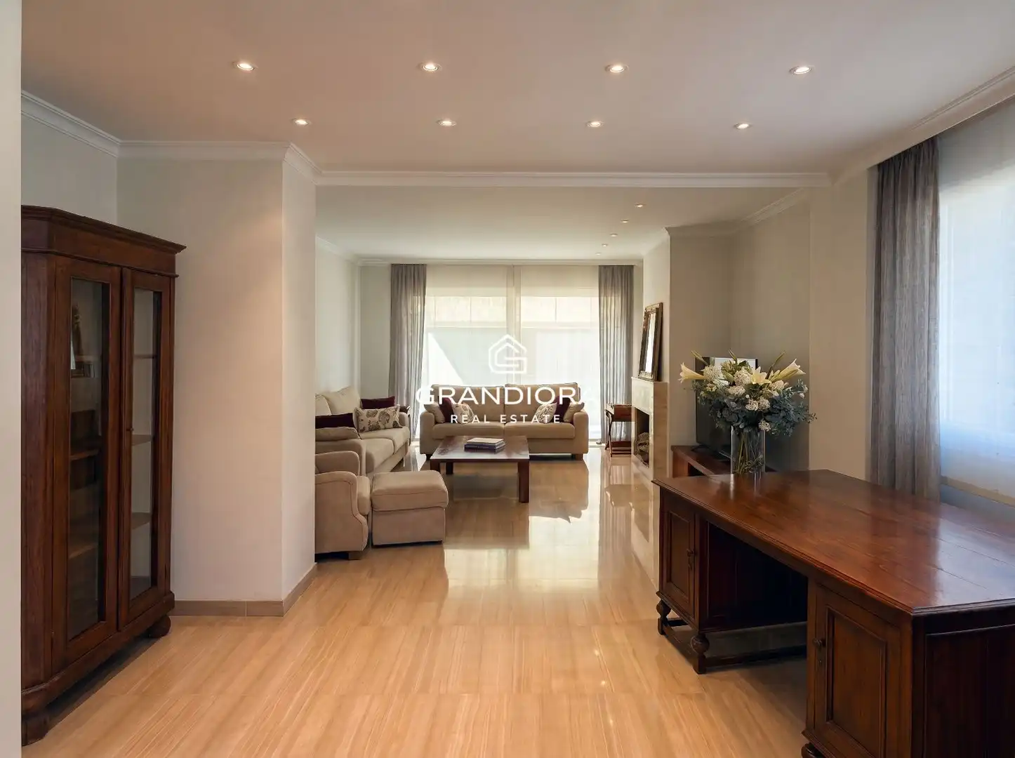 Sala de estar de Casa o chalet en venta en Manresa con Aire acondicionado, Calefacción y Terraza