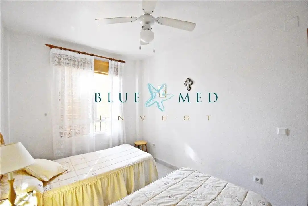 Schlafzimmer von Wohnung zum Verkauf in Mazarrón mit Privatgarten, Terrasse und Möbliert