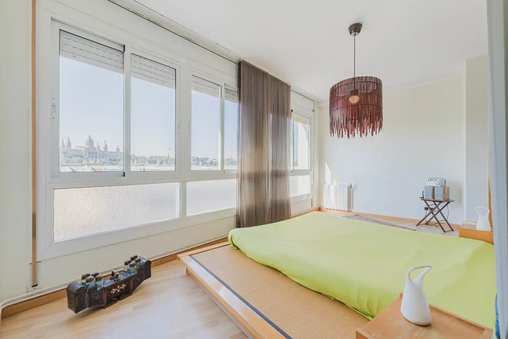 Bedroom of Flat for sale in Barcelona  with Air Conditioner, Heating and Parquet flooring