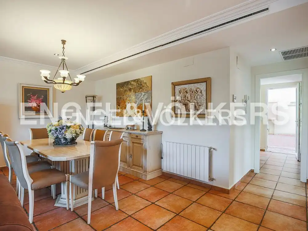 Dining room of Houses for rent in Torrent  with Air Conditioner, Heating and Private garden