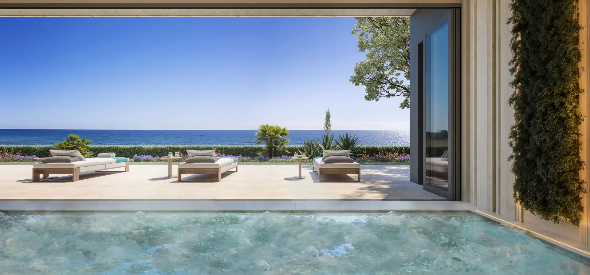 Terrace of Attic for sale in Manilva  with Air Conditioner, Terrace and Swimming Pool