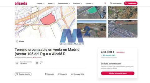 Foto 3 de Terreno en venta en Reyes Católicos, Alcalá de Henares