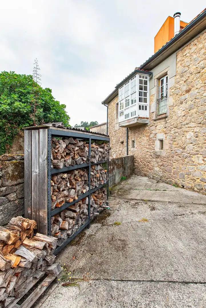 Vista exterior de Finca rústica en venta en Vilarmaior con Calefacción, Jardín privado y Terraza