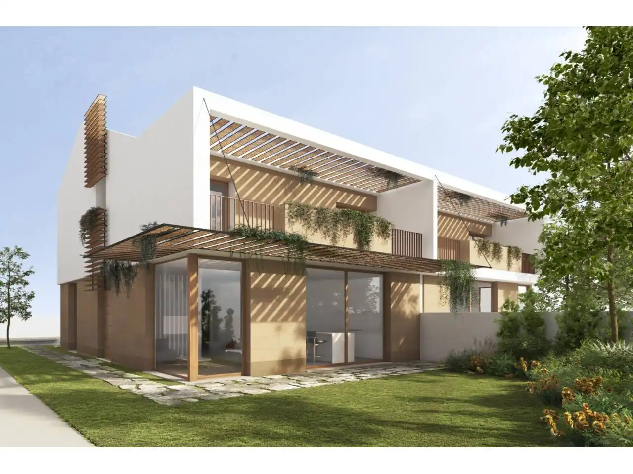 Exterior view of Houses for sale in Berga  with Air Conditioner, Heating and Private garden