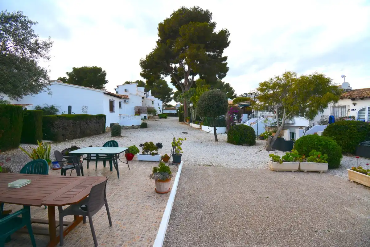 Exterior view of Detached homes for sale in Moraira  with Air Conditioner and Community pool