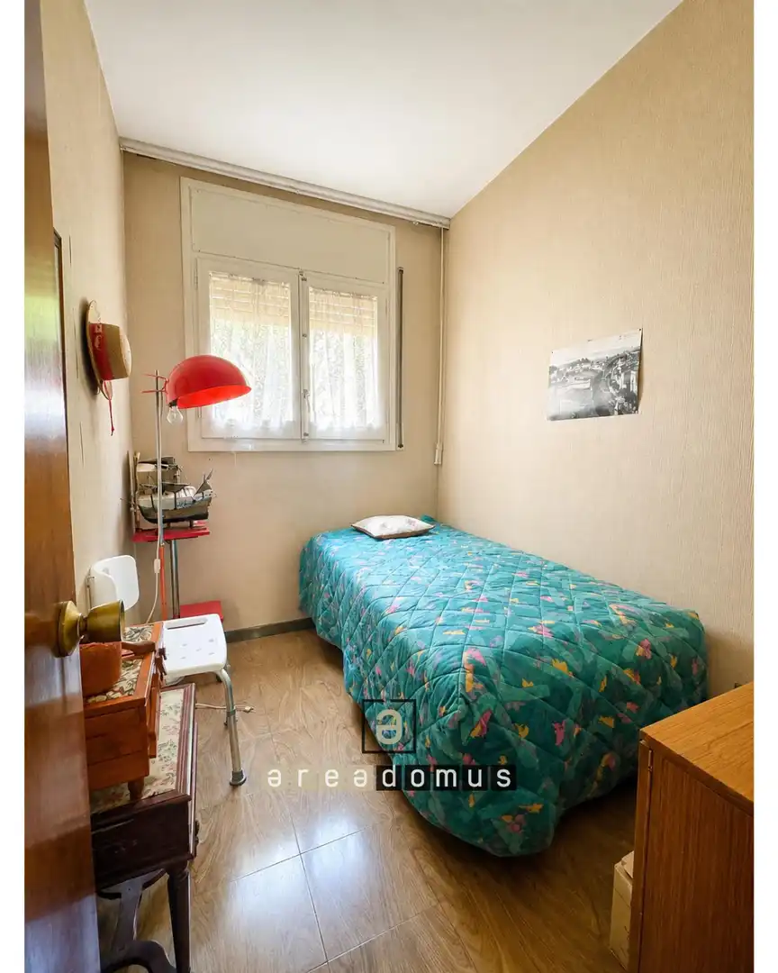Schlafzimmer von Wohnung zum Verkauf in Sant Feliu de Llobregat mit Heizung, Privatgarten und Abstellraum