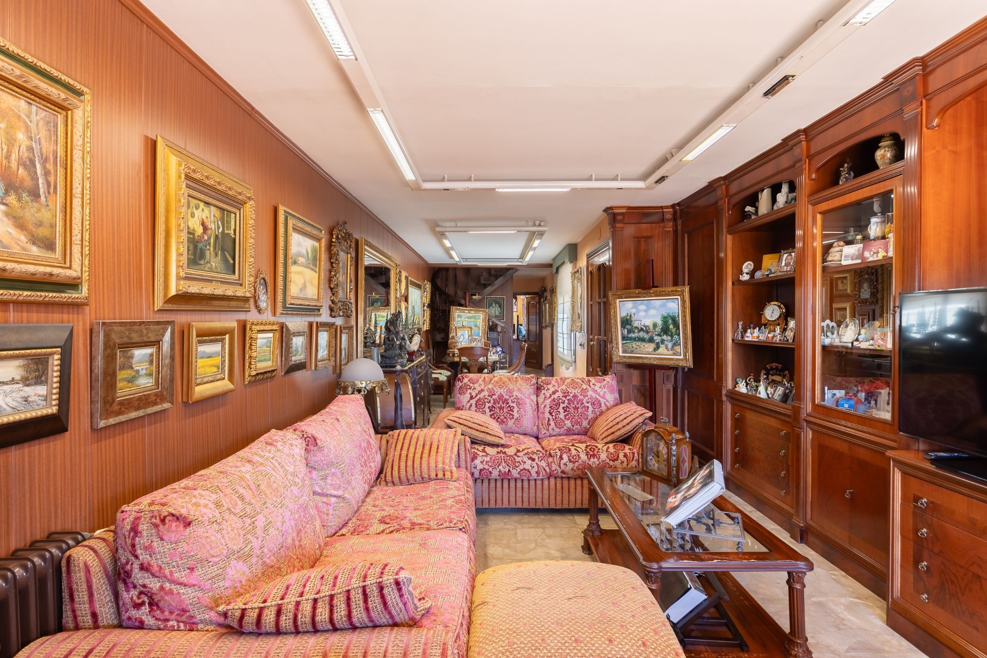 Living room of Duplex for sale in Sant Adrià de Besòs  with Air Conditioner and Terrace