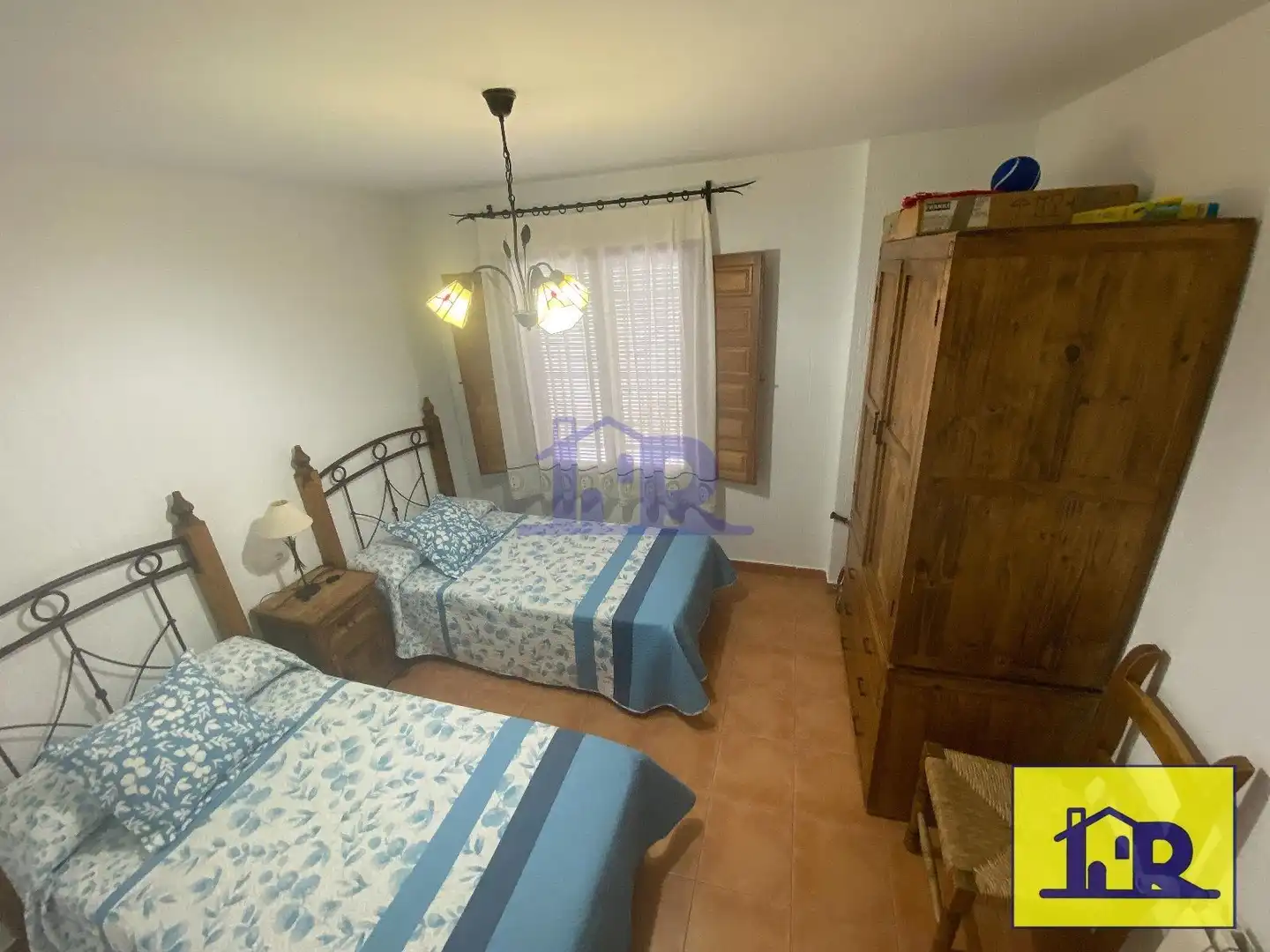 Bedroom of Flat for sale in Cuenca  with Heating, Terrace and Furnished