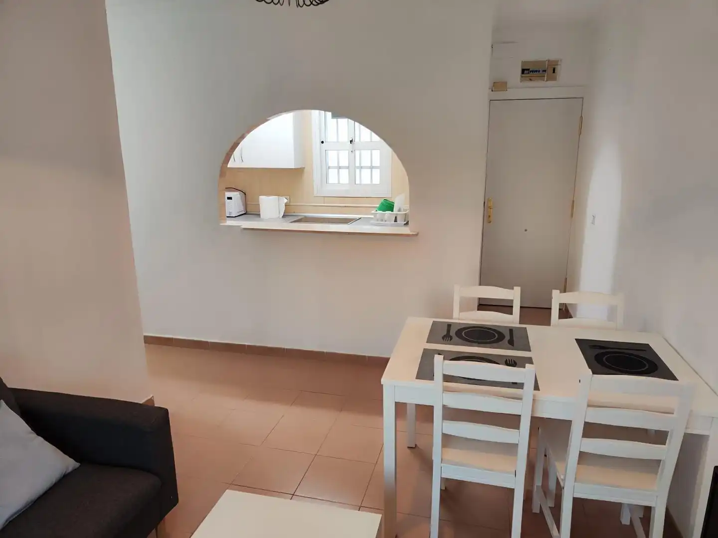 Kitchen of Flat for sale in Málaga  with Air Conditioner, Heating and Furnished