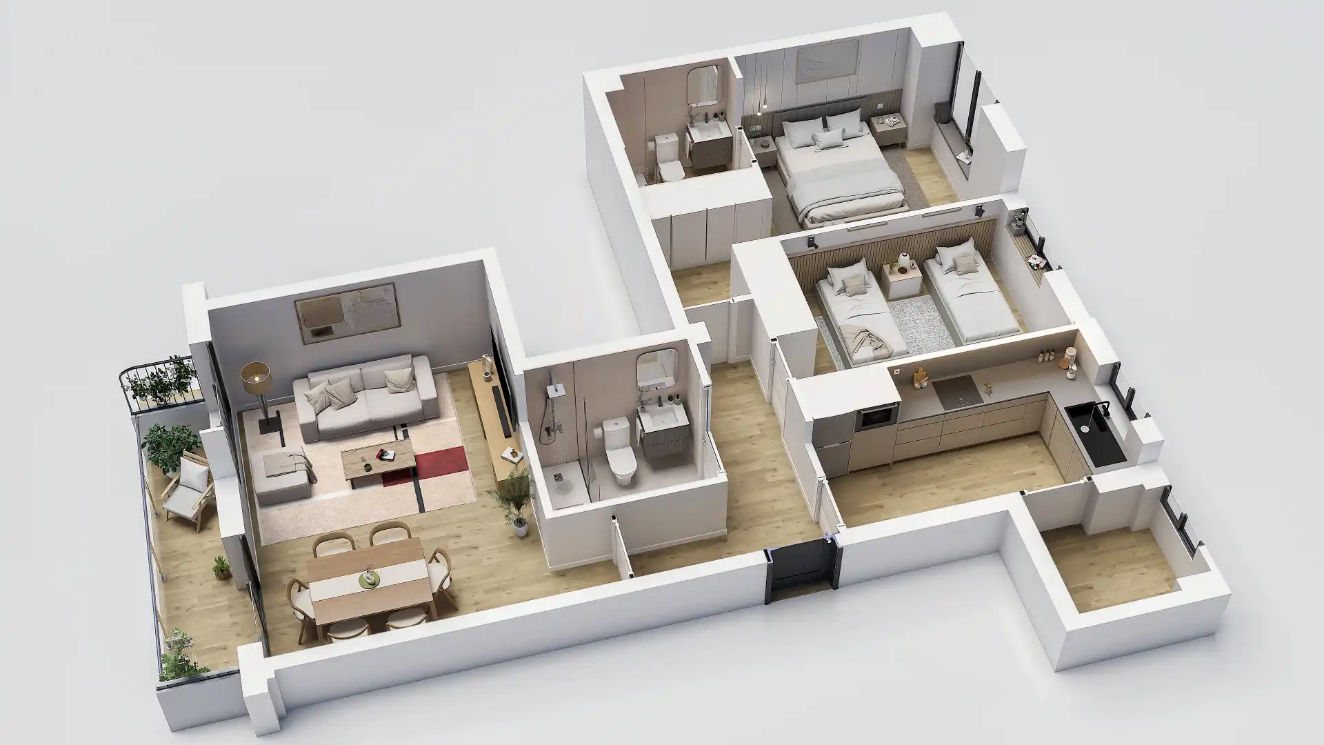 Flat for sale in Narón  with Heating, Parquet flooring and Terrace