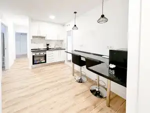 Küche von Wohnung zur untervermieten in Móstoles mit Heizung, Möbliert und Ofen