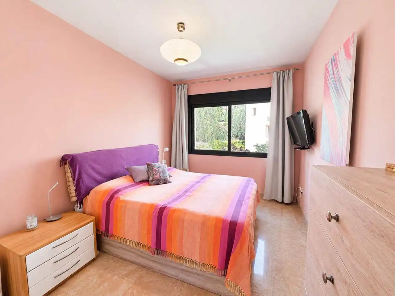 Habitación de Apartamento en venta en Manilva con Aire acondicionado, Calefacción y Terraza