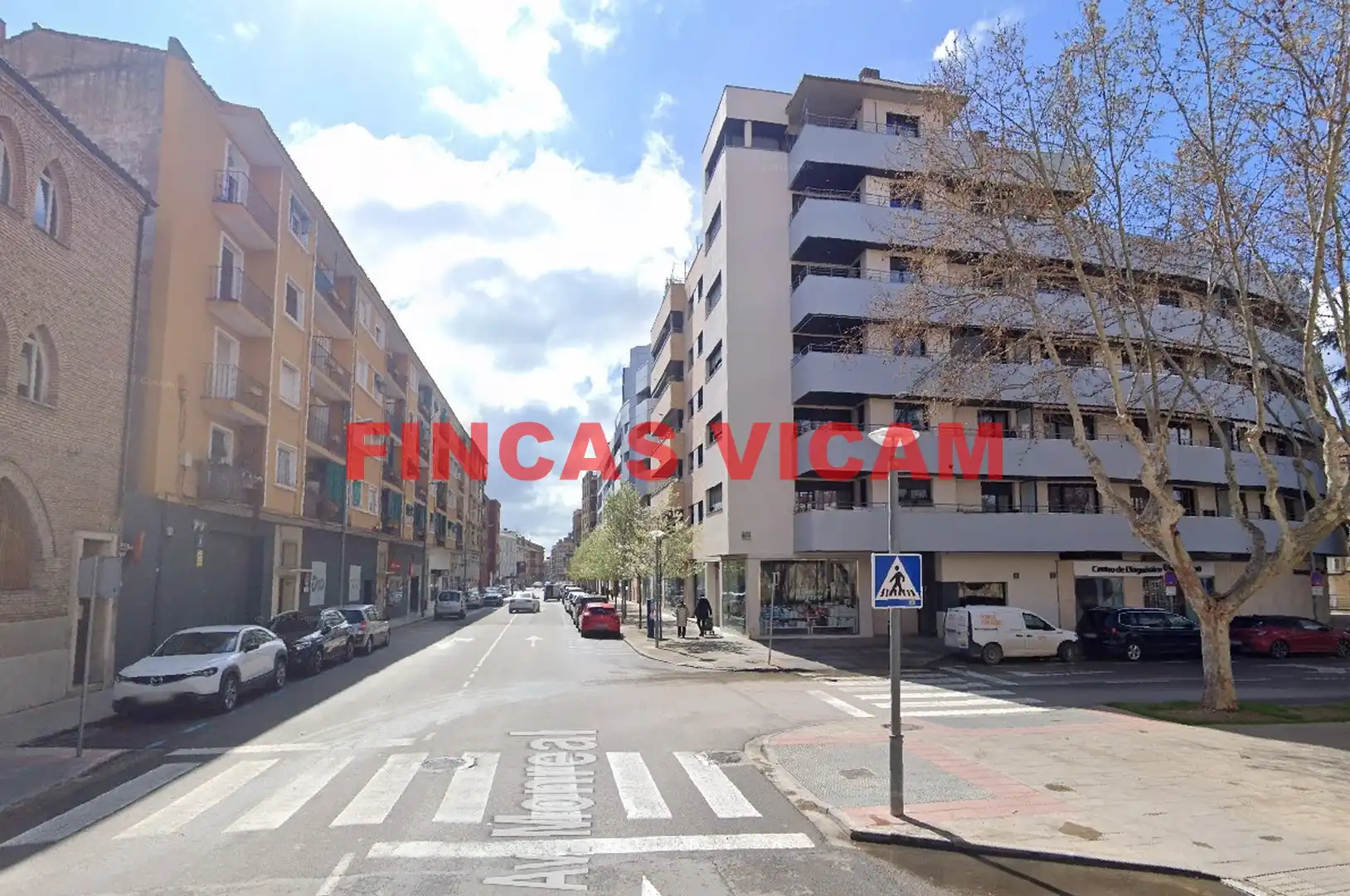 Vista exterior de Local de alquiler en Huesca con Aire acondicionado, Calefacción y Parquet