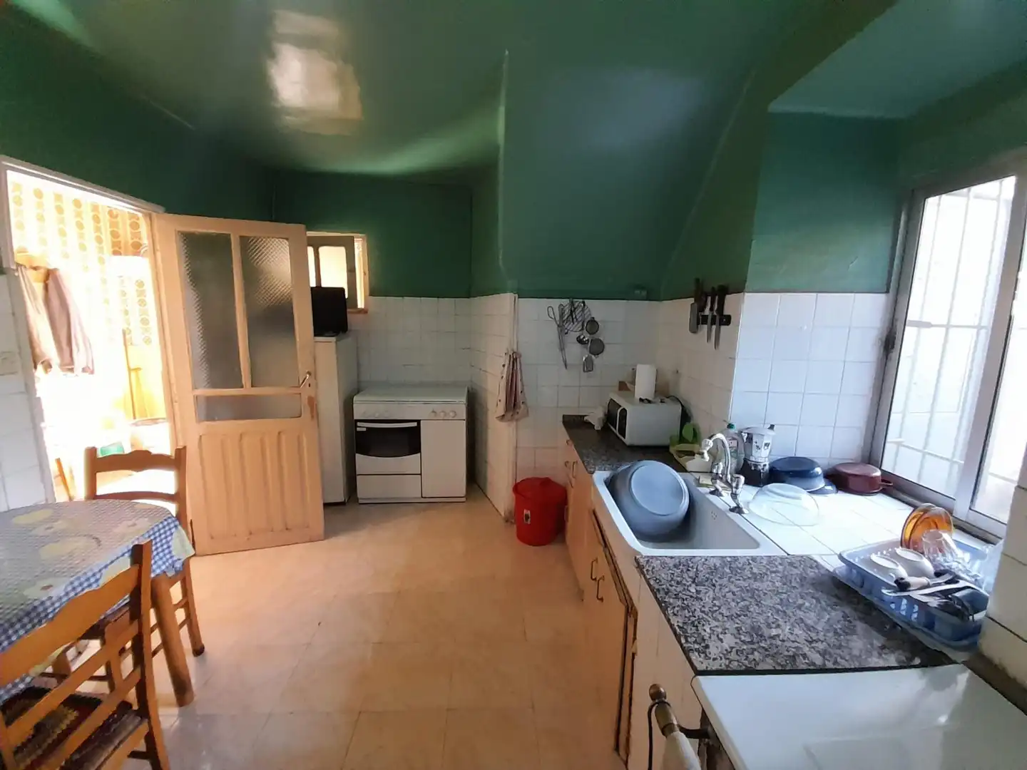Cocina de Casa o chalet en venta en Cacabelos con Jardín privado, Terraza y Balcón
