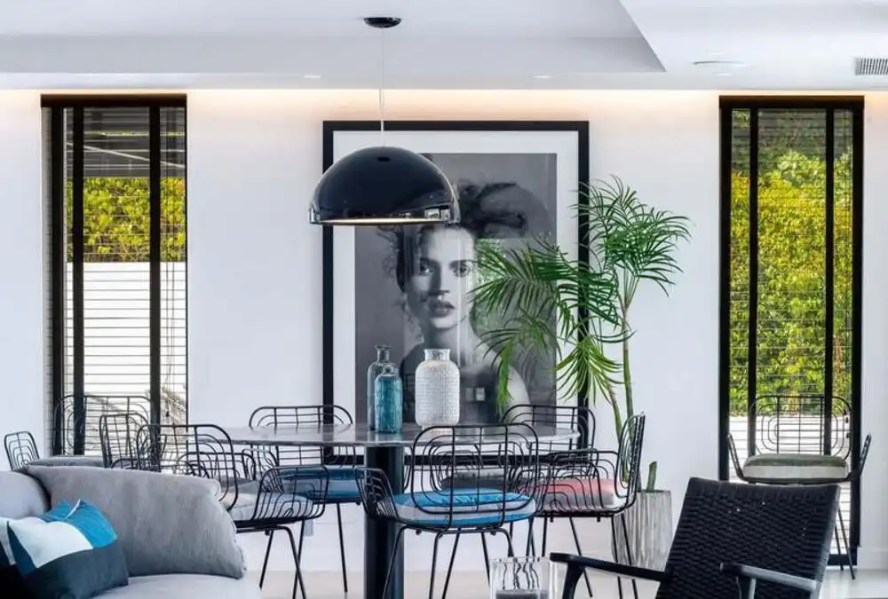 Dining room of Houses for rent in Marbella  with Air Conditioner, Terrace and Swimming Pool