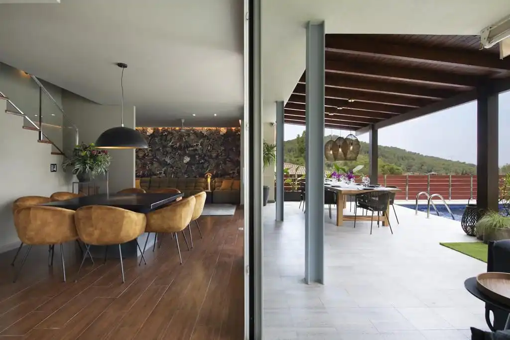 Terrace of Houses for sale in Sant Pere de Ribes  with Air Conditioner, Heating and Private garden