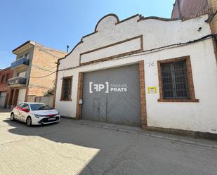 Vista exterior de Nau industrial en venda en Montoliu de Lleida