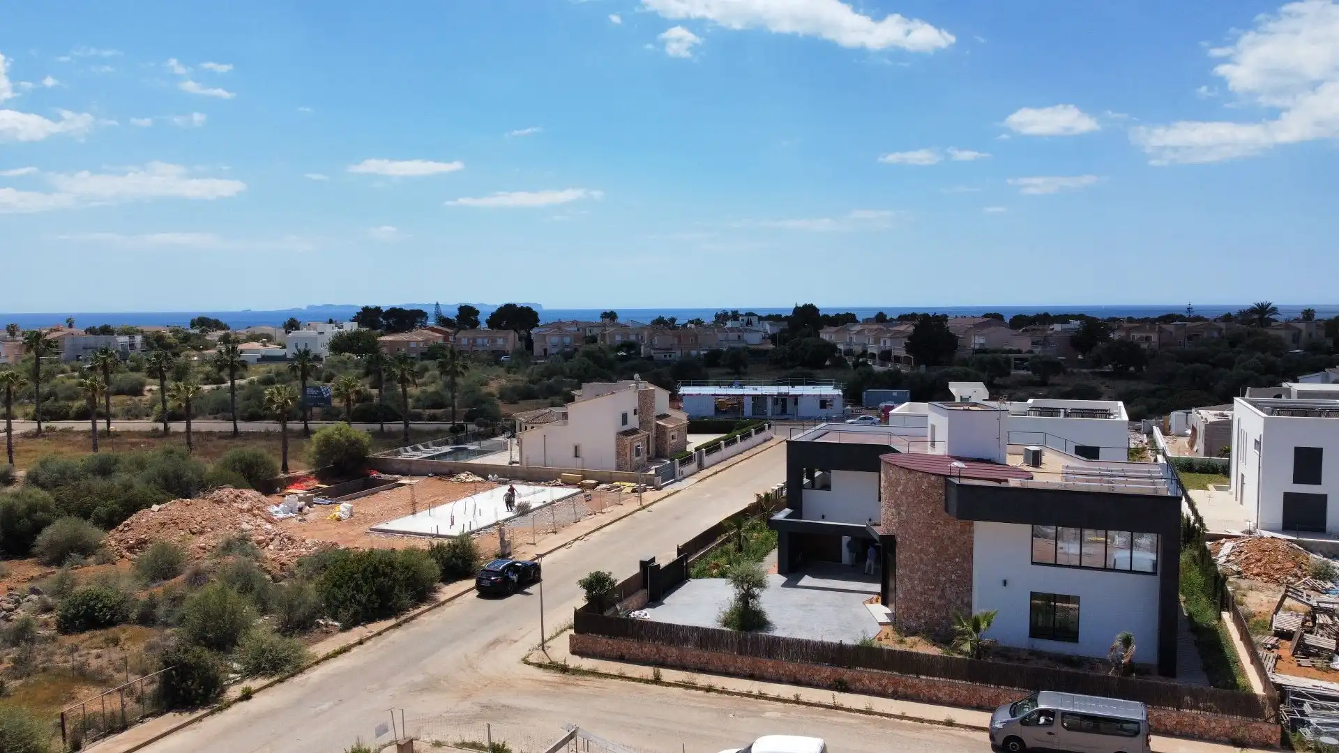 Exterior view of Houses for sale in Campos  with Air Conditioner, Heating and Private garden