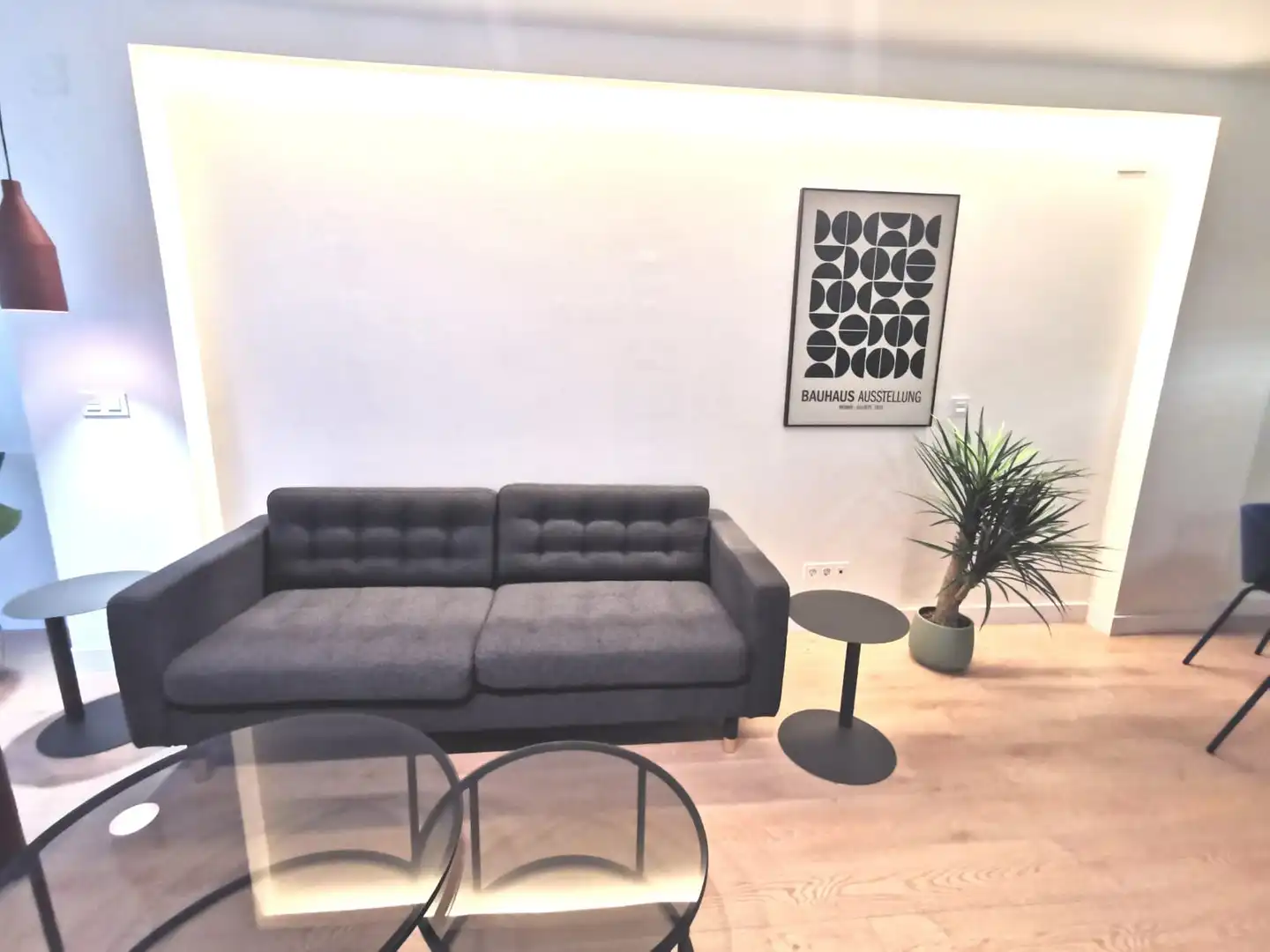 Sala d'estar de Pis de lloguer en Granada amb Aire condicionat, Parquet i Moblat