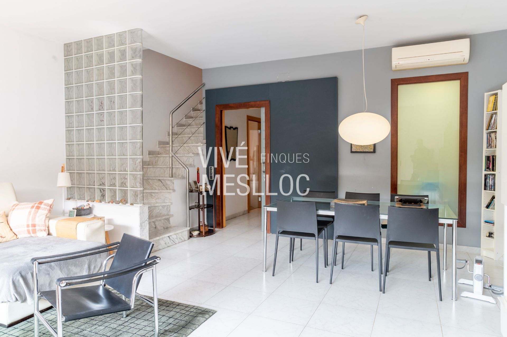 Living room of Single-family semi-detached for sale in El Masnou  with Heating, Private garden and Terrace