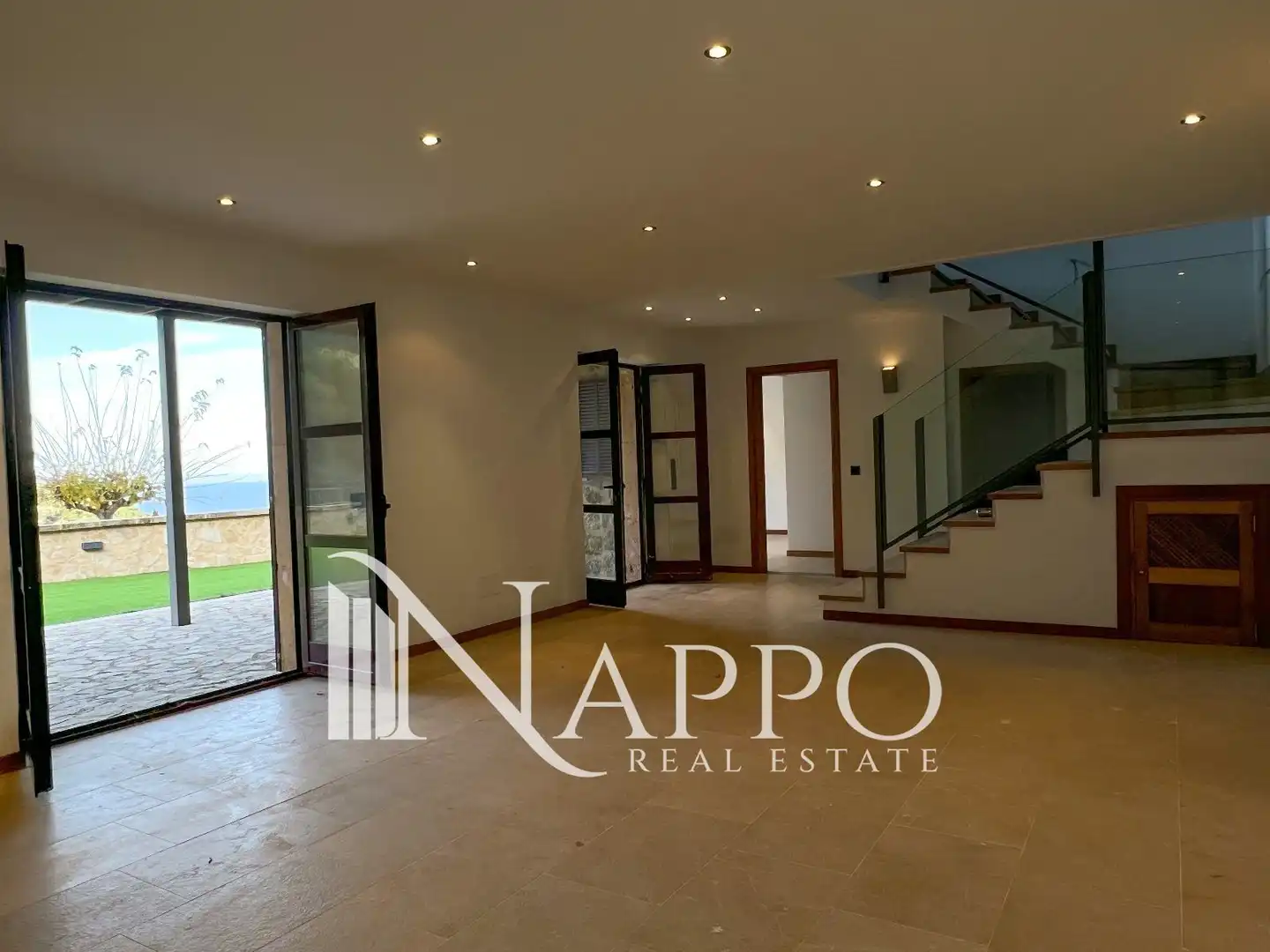 Sala de estar de Casa o chalet en venta en Estellencs con Aire acondicionado, Terraza y Trastero