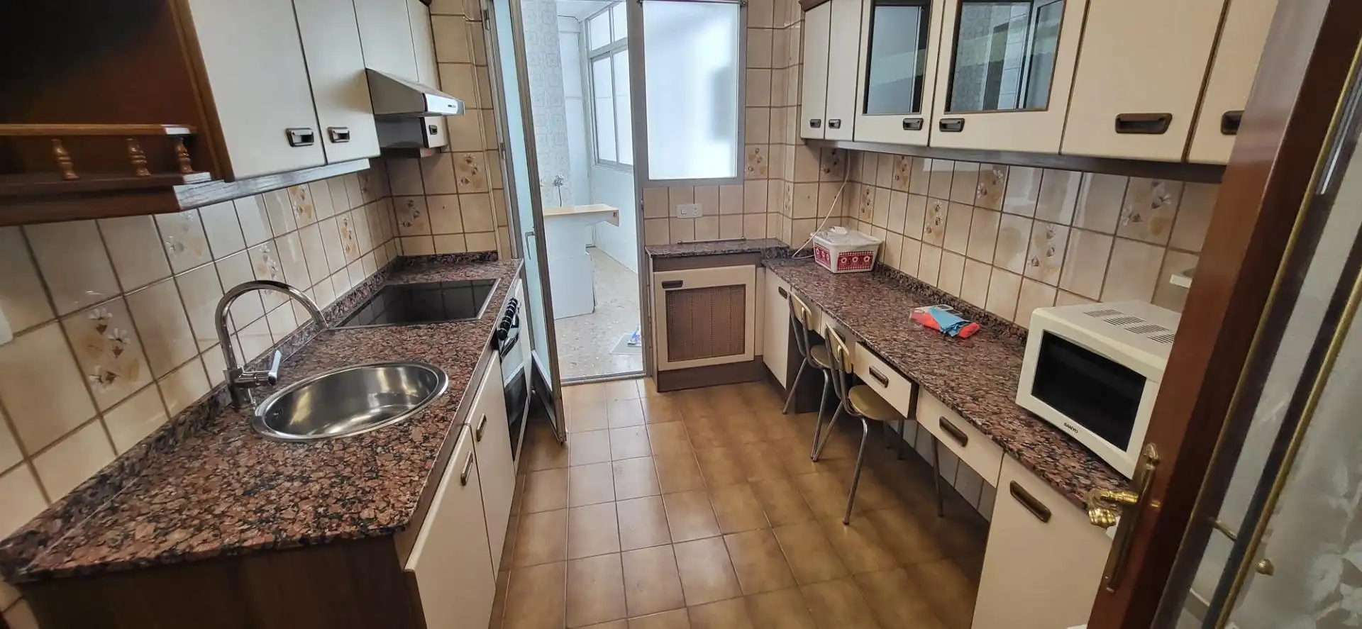 Kitchen of Flat for rent in Albacete  with Air Conditioner, Heating and Furnished