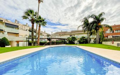 Swimming pool of Flat for sale in Cubelles  with Terrace and Balcony