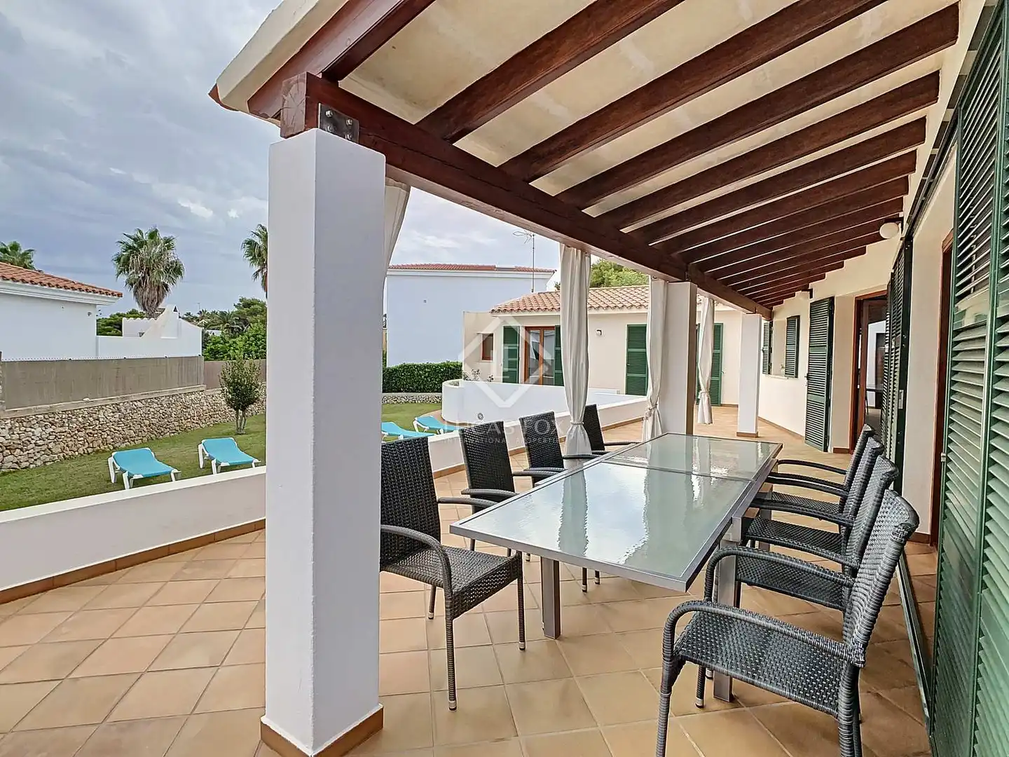 Terrassa de Casa o xalet en venda en Ciutadella de Menorca amb Aire condicionat, Calefacció i Jardí privat