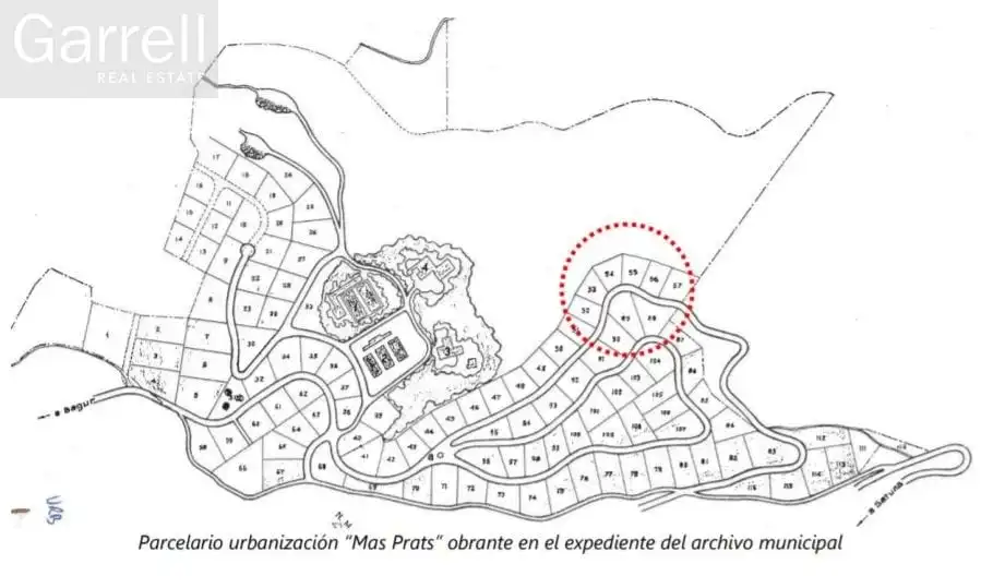 Grundstücke und Bauplätze zum Verkauf in CR SA TUNA 
 BEGUR (GIRONA), imagen 10