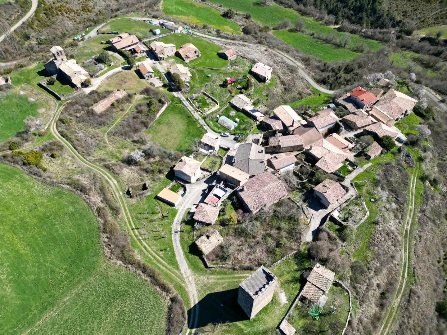 Vista exterior de Casa o chalet en venta en Canal de Berdún con Jardín privado y Balcón