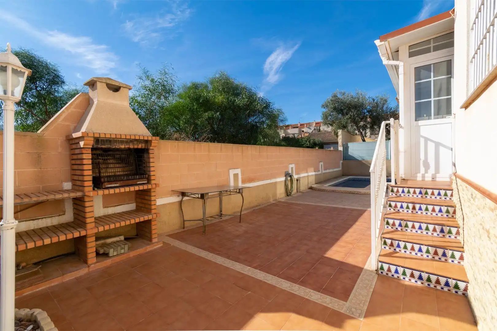 Terraza de Casa o chalet en venta en Cartagena con Aire acondicionado, Calefacción y Jardín privado