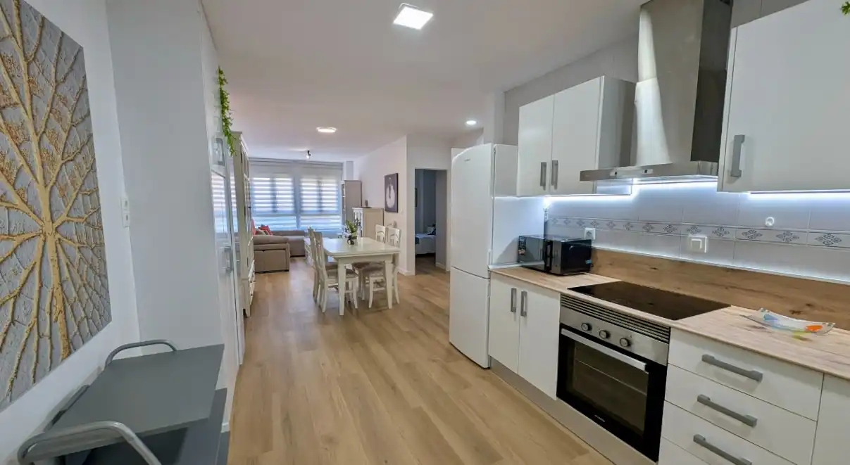 Kitchen of Flat for rent in Armilla  with Air Conditioner, Heating and Parquet flooring