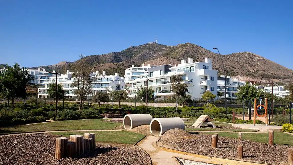 Exterior view of Flat for sale in Fuengirola  with Air Conditioner, Heating and Private garden