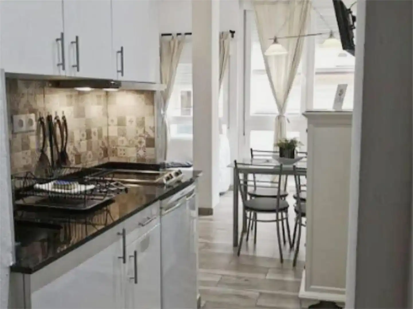Kitchen of Study for rent in Alicante / Alacant  with Air Conditioner, Storage room and Furnished