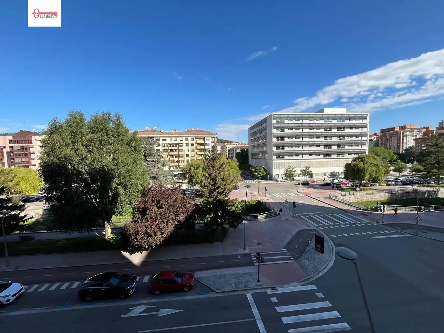 Exterior view of Flat for sale in Burgos  with Heating, Parquet flooring and Terrace