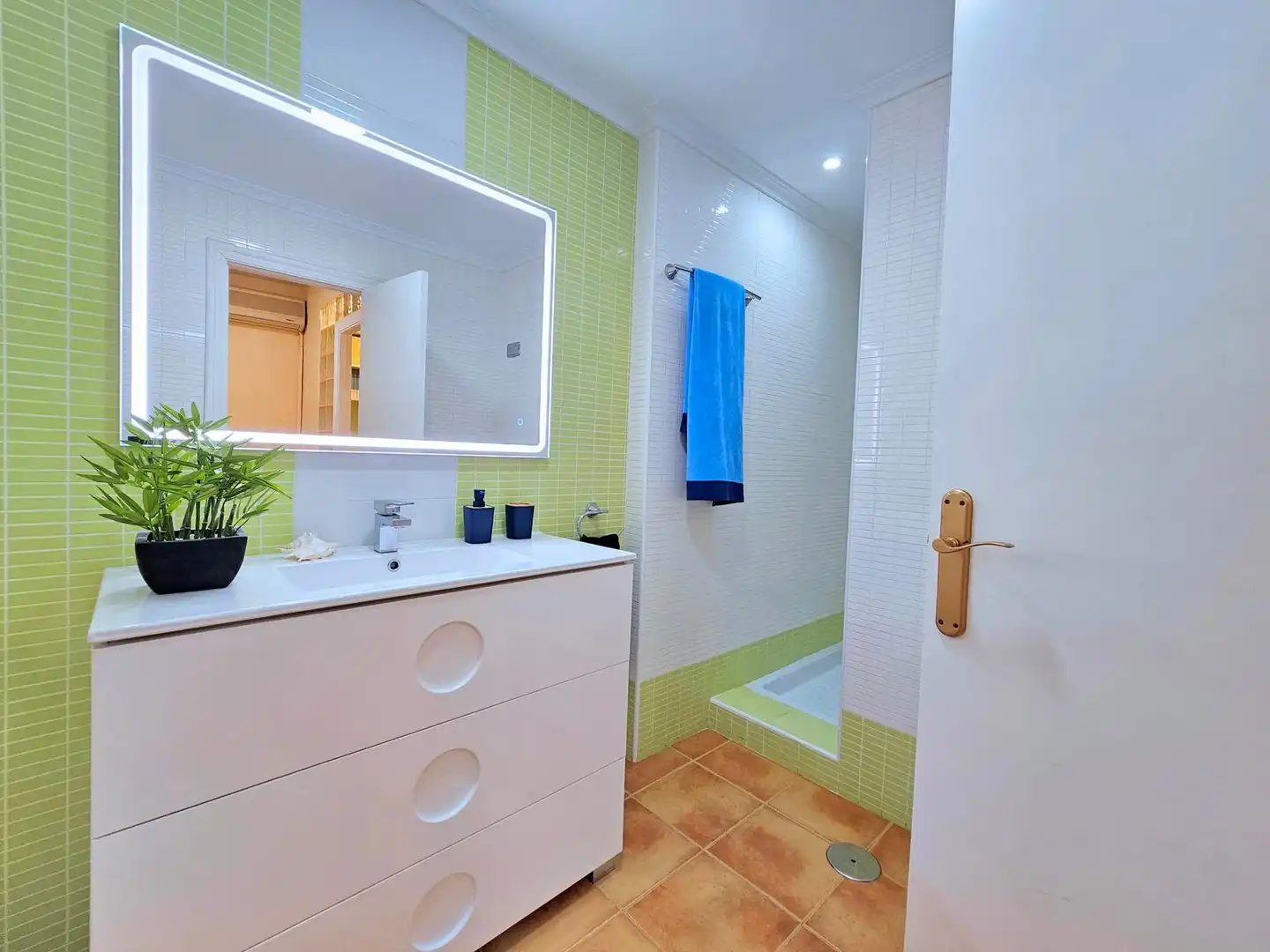 Bathroom of Detached homes for rent in La Manga del Mar Menor  with Air Conditioner, Heating and Terrace