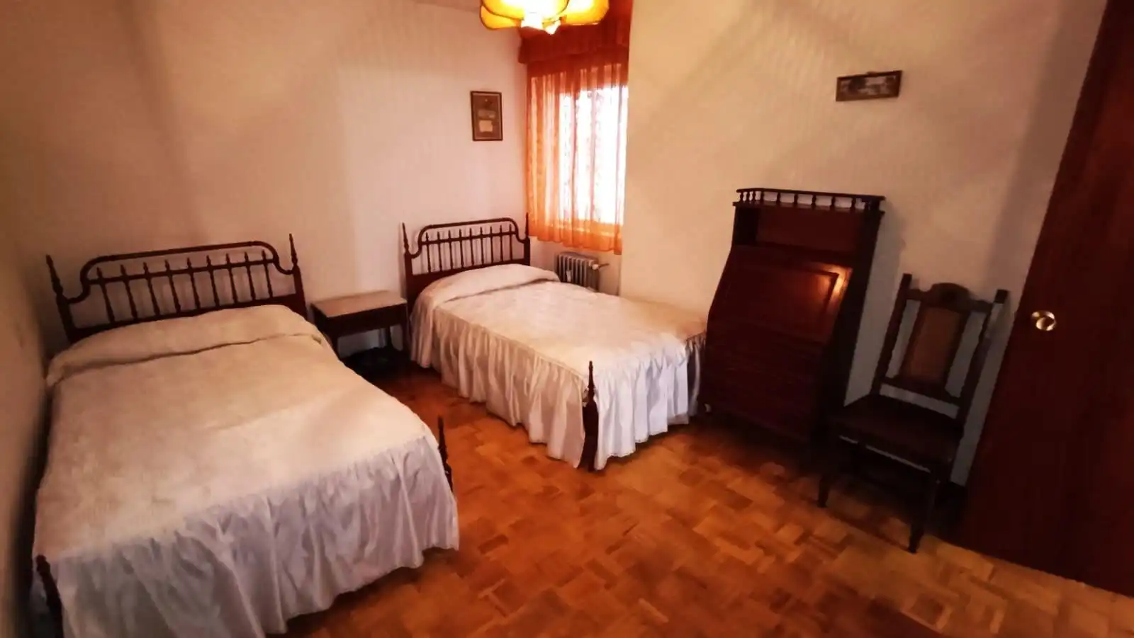 Bedroom of Flat for sale in Zamora Capital   with Heating, Parquet flooring and Terrace