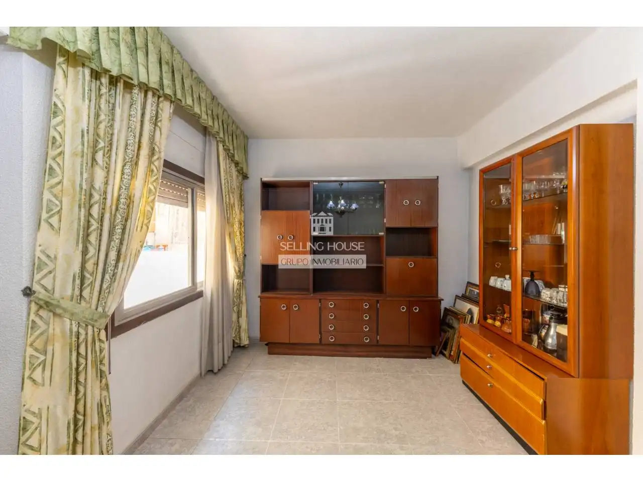 Sala de estar de Piso en venta en Mislata con Amueblado y Balcón