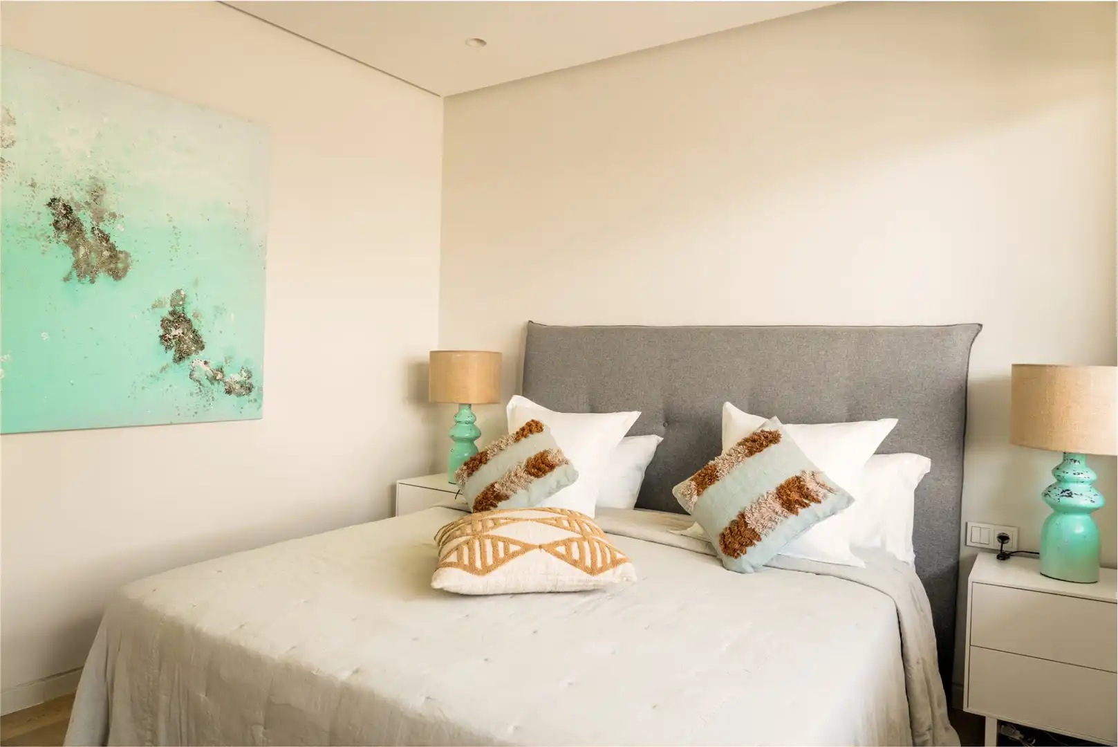 Habitación de Apartamento de alquiler en Ojén con Aire acondicionado, Calefacción y Terraza