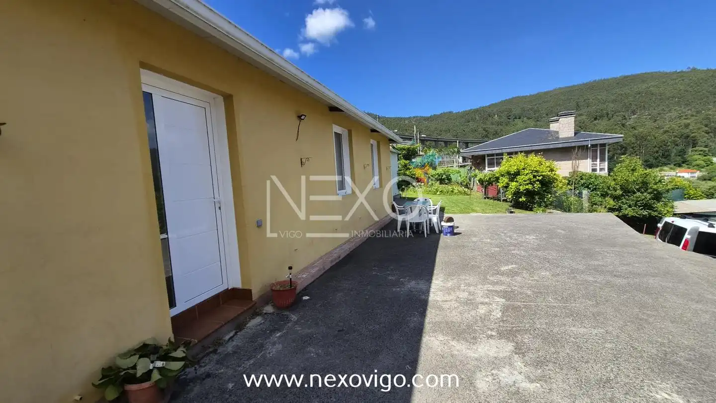 Vista exterior de Casa o chalet en venta en Moaña con Jardín privado, Terraza y Trastero