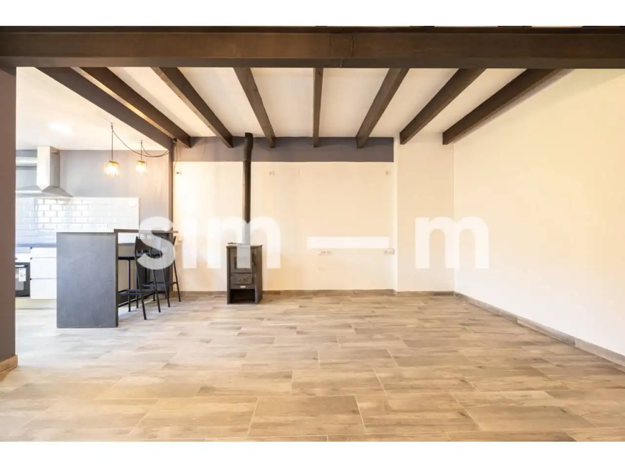 Sala de estar de Casa o chalet en venta en L'Esquirol con Calefacción, Jardín privado y Alarma