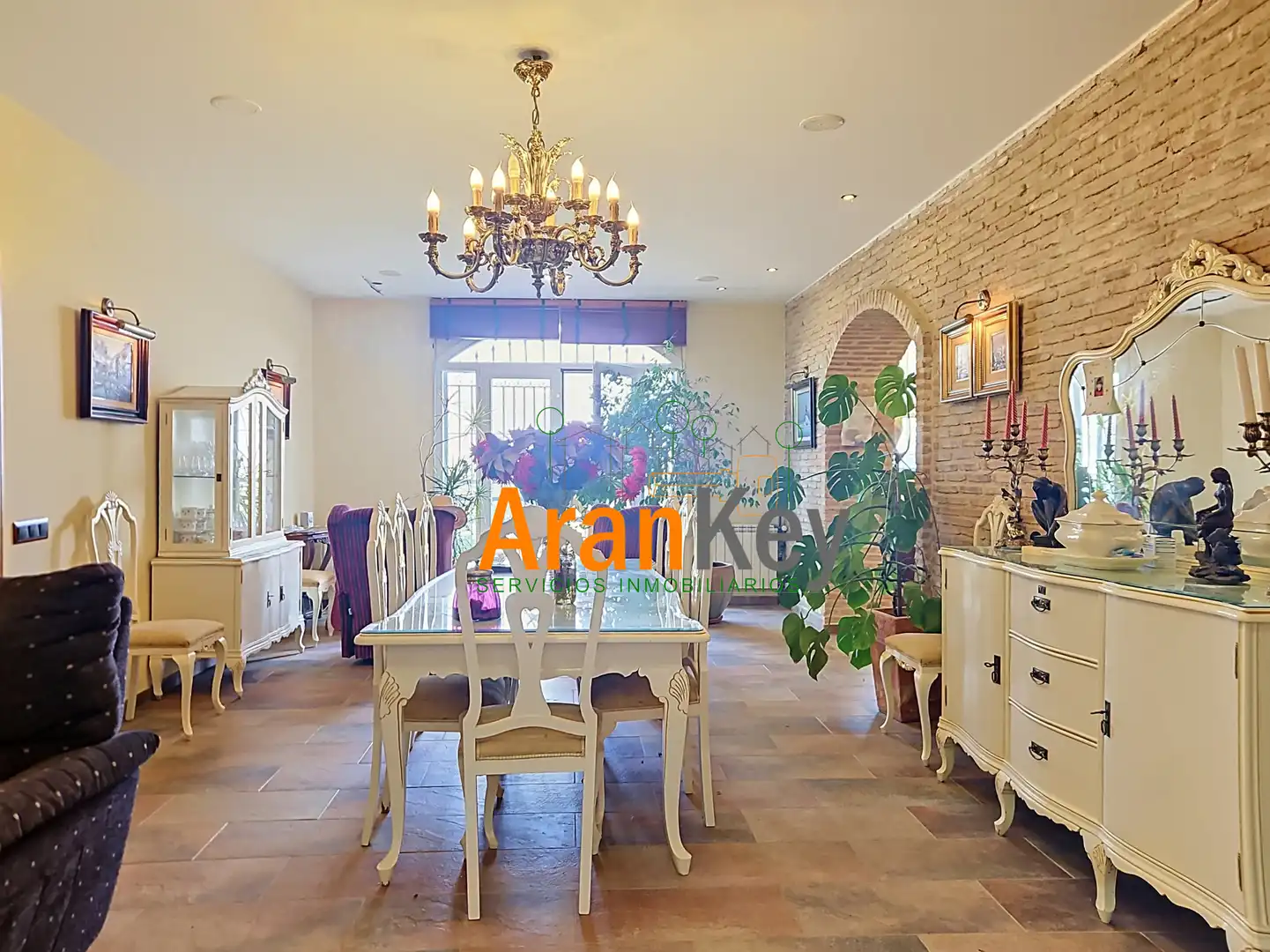 Dining room of Houses for sale in Aranjuez  with Air Conditioner, Private garden and Terrace