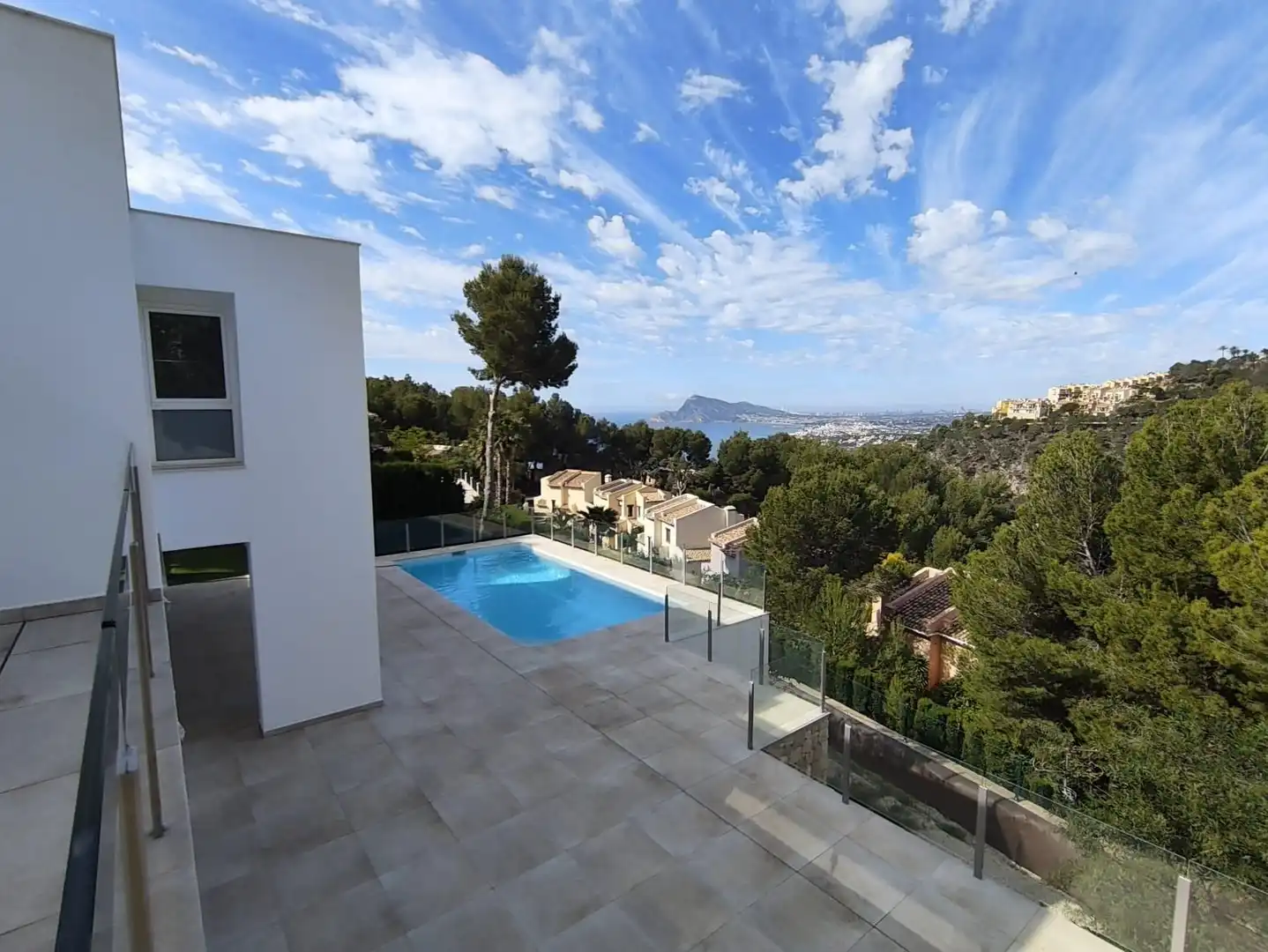 Exterior view of Houses for sale in Altea  with Air Conditioner, Heating and Private garden