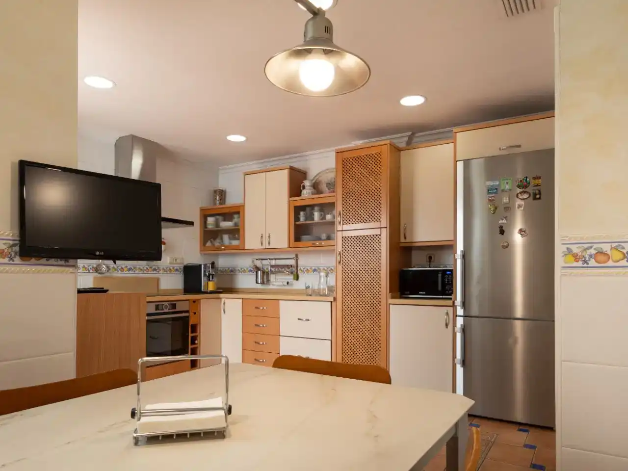 Cocina de Casa o chalet en venta en Elche / Elx con Aire acondicionado